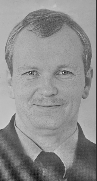 Jari Hyvärinen.  Kuva: Luumäen Lehti 21.4.1988.