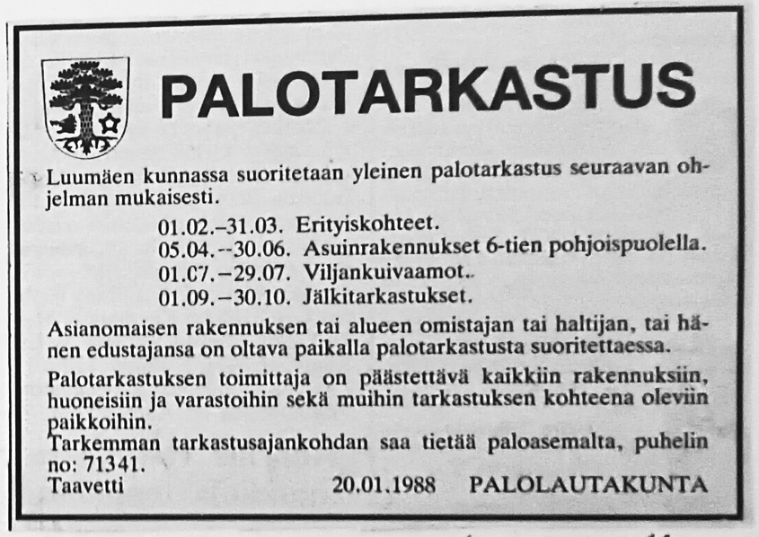 Luumäen Lehti.