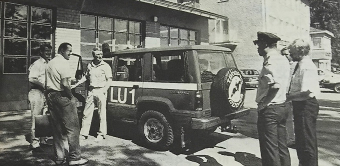 Kuva: Luumäen Lehti 13.7.1989