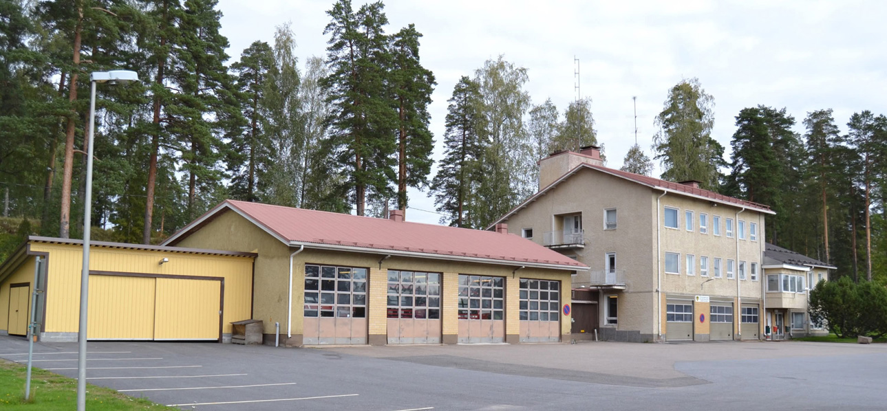 Paloasema 1990-luvulla.